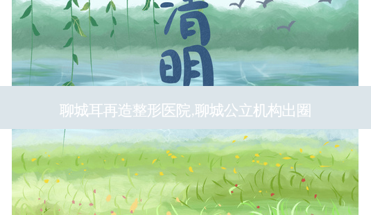 聊城耳再造整形医院,聊城公立机构出圈-第1张图片-唯美资讯网