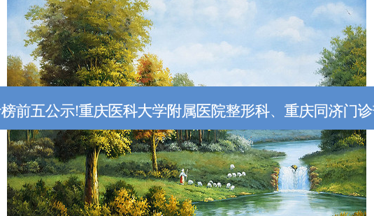 重庆胸修复整形医院排行榜前五公示!重庆医科大学附属医院整形科、重庆同济门诊部、重庆唯尔美门诊部科-第1张图片-唯美资讯网