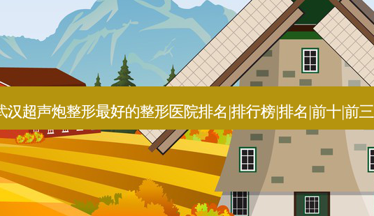 2023武汉超声炮整形好的整形医院排名|排行榜|排名|前十|前三名榜单-第1张图片-唯美资讯网
