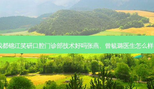 成都锦江笑研口腔门诊部技术好吗张燕、曾毓璐医生怎么样?-第1张图片-唯美资讯网 成都锦江笑研口腔门诊部技术好吗张燕、曾毓璐医生怎么样?-第1张图片-唯美资讯网