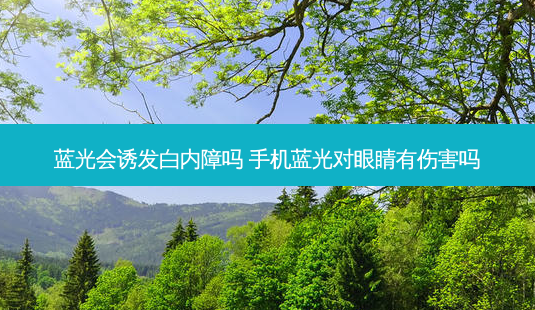 蓝光会诱发白内障吗 手机蓝光对眼睛有伤害吗-第1张图片-唯美资讯网 蓝光会诱发白内障吗 手机蓝光对眼睛有伤害吗-第1张图片-唯美资讯网