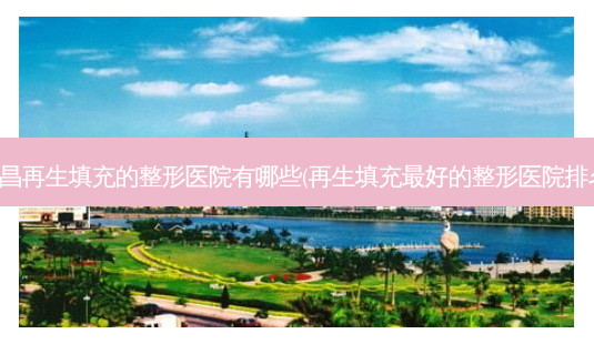 南昌再生填充的整形医院有哪些(再生填充好的整形医院排名)-第1张图片-唯美资讯网