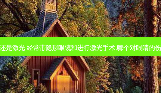 带隐形还是激光 经常带隐形眼镜和进行激光手术,哪个对眼睛的伤害更大-第1张图片-唯美资讯网 带隐形还是激光 经常带隐形眼镜和进行激光手术,哪个对眼睛的伤害更大-第1张图片-唯美资讯网