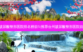 台州玻尿酸整形医院排名榜前5(推荐台州玻尿酸整形医院前五名)