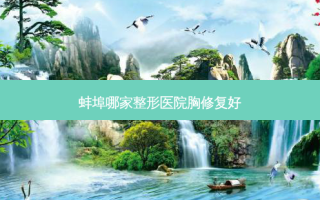 蚌埠哪家整形医院胸修复好