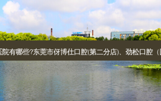 国内排名前三的牙科医院有哪些?东莞市伢博仕口腔(第二分店)、劲松口腔（国贸分院）都名列在榜