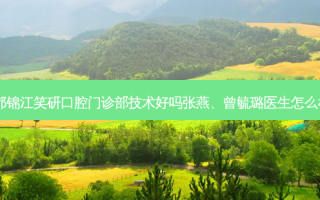 成都锦江笑研口腔门诊部技术好吗张燕、曾毓璐医生怎么样？