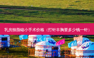 乳房抽脂缩小手术价格（打针丰胸要多少钱一针）